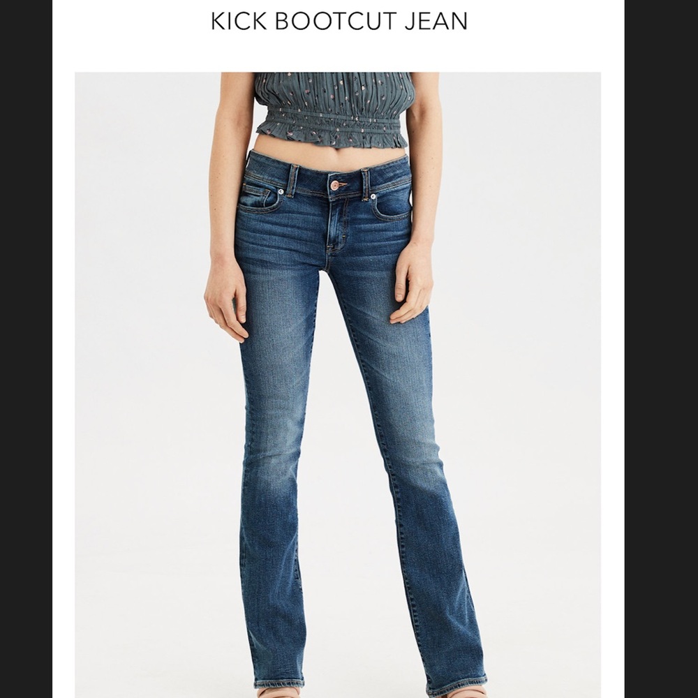 American Eagle kick boot jeans